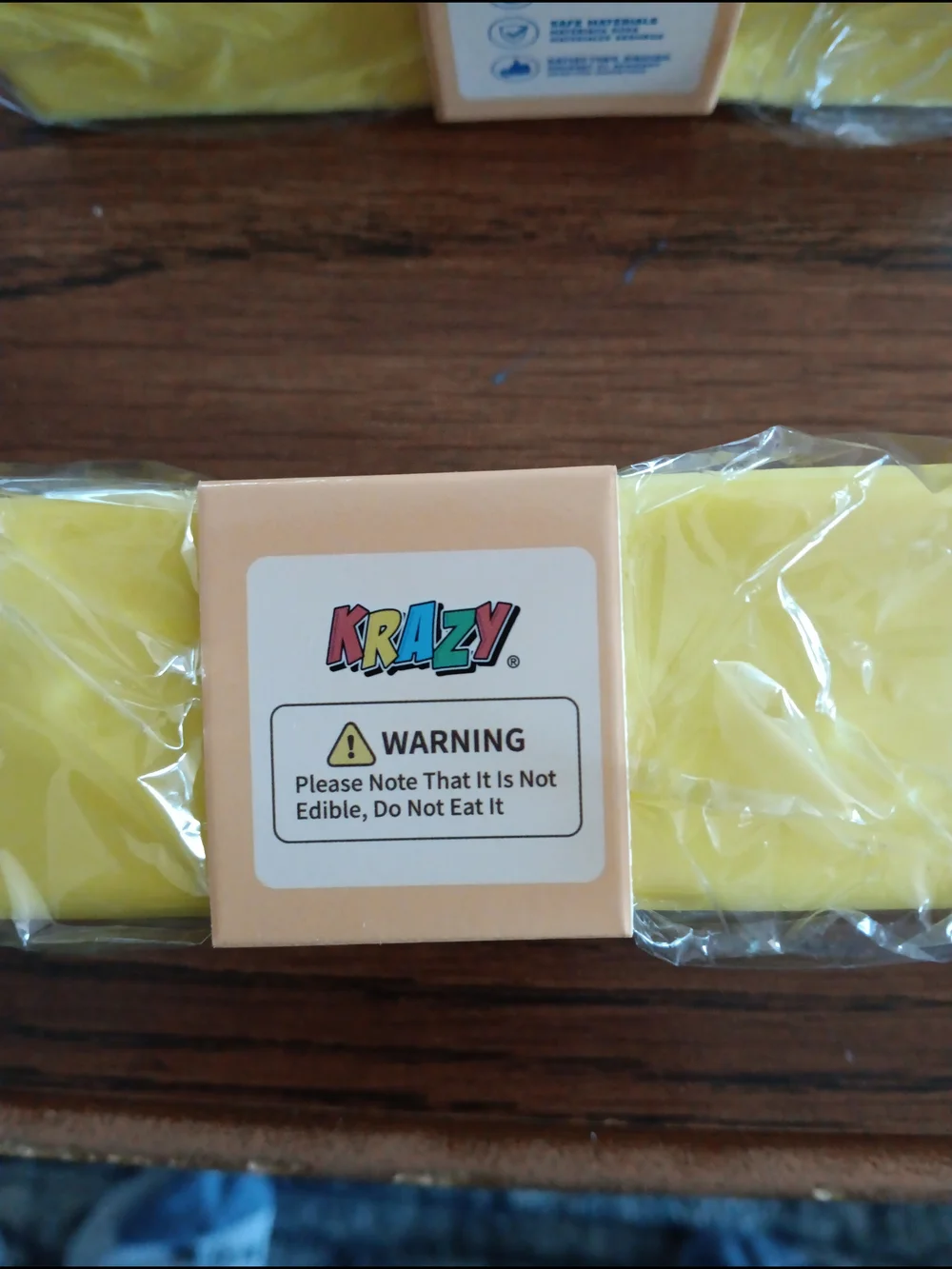 Butter Yellow Squishy Toy Bar Pack - Kids Sensory Toy 2pk
